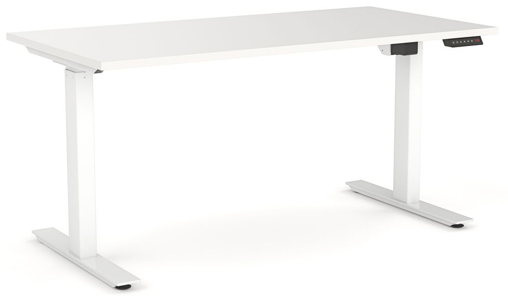 Adjustable table store white