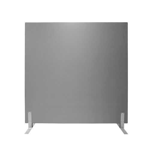 Free Standing Acoustic Divider Screen - 1500 x 1800 - Grey