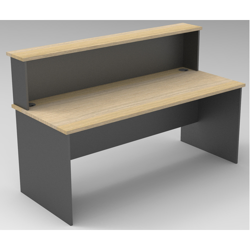 Express Straight Office Reception Desk and Hob - 1800mm x 750mm Desk ...