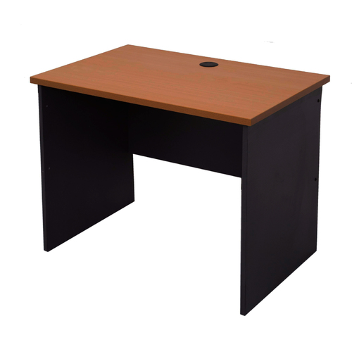 Express Small Home Office Desk - Cherry/Ironstone