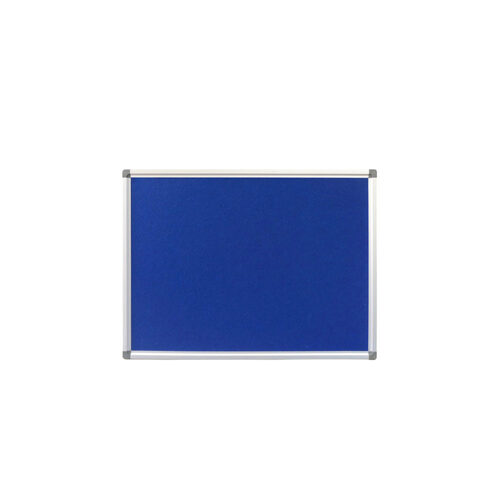 Wall Mountable Office Pinboard Blue Fabric | Office Stock