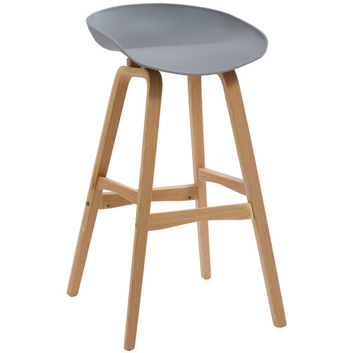 pair grey bar stools